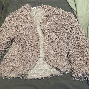 Dusty pink cardigan